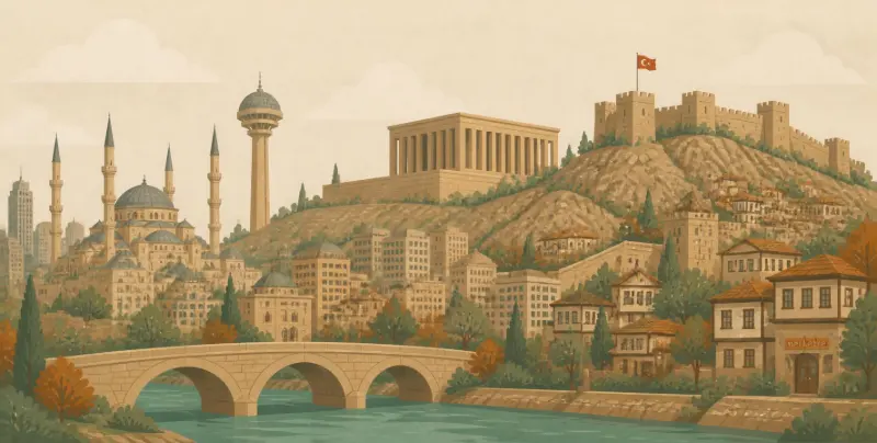 Ankara: Anıtkabir, Atakule, Ankara Kalesi