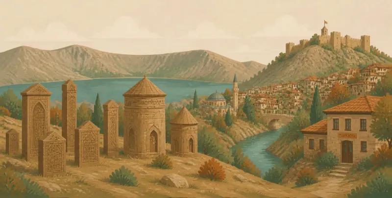 Bitlis: Nemrut Krater Gölü, Ahlat Selçuklu Mezarlığı, Bitlis Kalesi