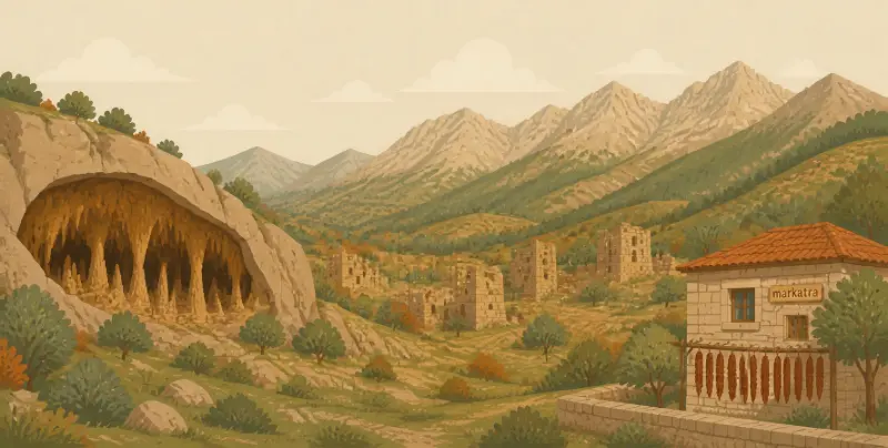 Gümüşhane: Karaca Mağarası, Zigana, Santa Harabeleri