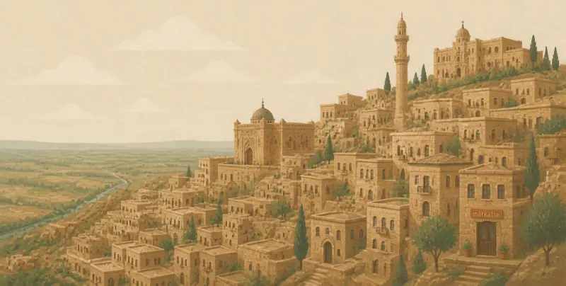 Mardin: Mardin Eski Şehir, Deyrulzafaran Manastırı, Dara Antik Kenti