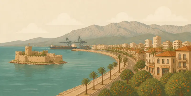 Mersin: Kız Kalesi, Mersin Limanı, Atatürk Parkı