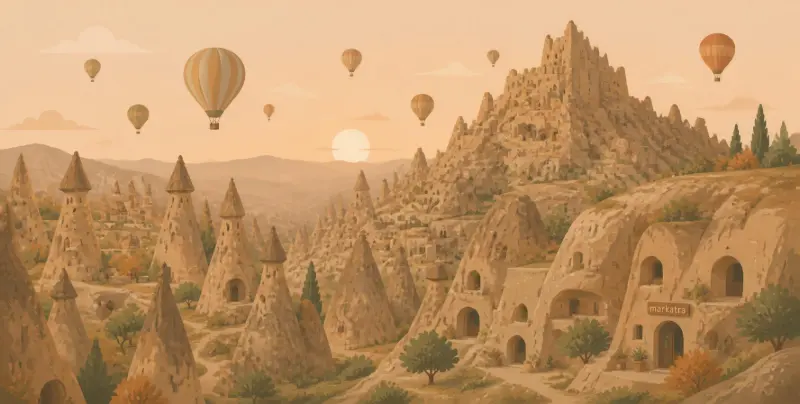 Nevşehir: Göreme, Peri Bacaları, Avanos