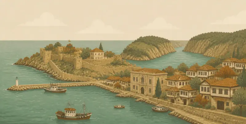 Sinop: Sinop Kalesi, Hamsilos Koyu, Tarihi Cezaevi