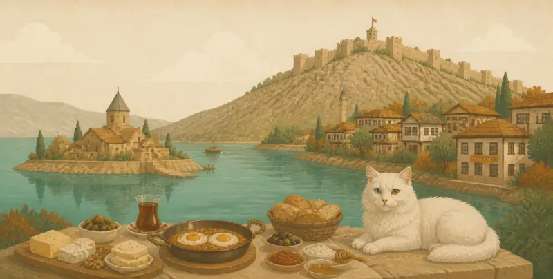 Van: Van Gölü, Akdamar Adası, Van Kalesi